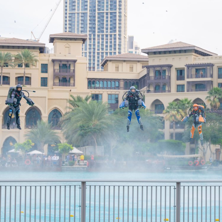 Revolutionizing the Skies: Dubai to Host the World’s First Jet Suit Race on Feb. 28, Featuring Daring Stunt Pilots Soaring Through the Air